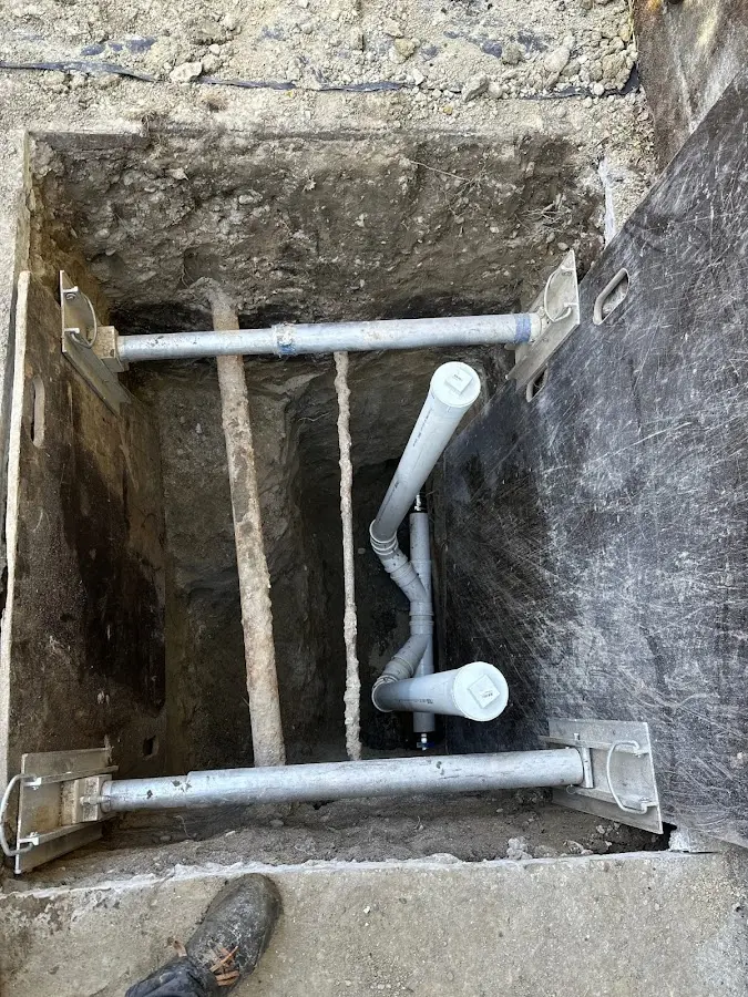 Experienced plumber completing Gas Line Repair work in Shavano Park